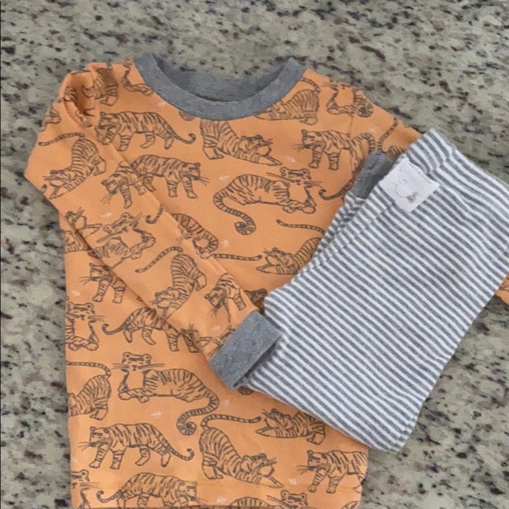 Burts Bees Tiger PJs
